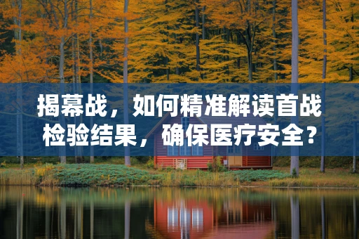 揭幕战，如何精准解读首战检验结果，确保医疗安全？
