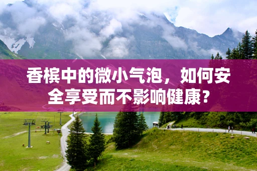 香槟中的微小气泡，如何安全享受而不影响健康？