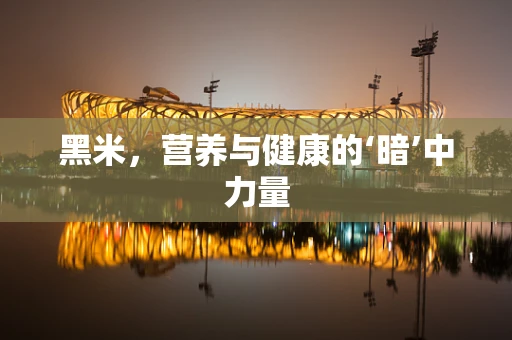 黑米，营养与健康的‘暗’中力量