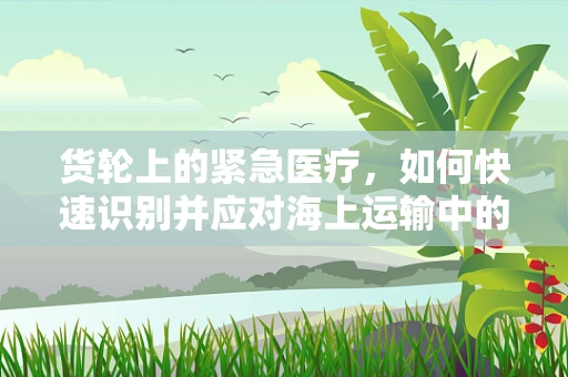 货轮上的紧急医疗，如何快速识别并应对海上运输中的潜在健康风险？