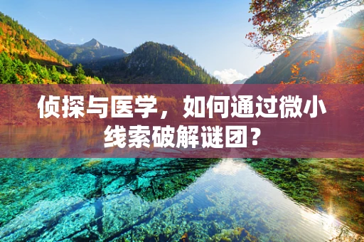 侦探与医学，如何通过微小线索破解谜团？