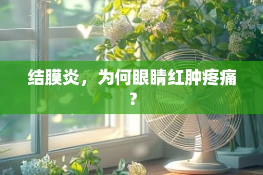 结膜炎，为何眼睛红肿疼痛？