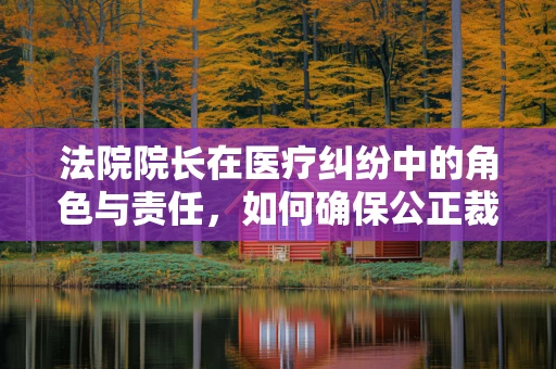 法院院长在医疗纠纷中的角色与责任，如何确保公正裁决？