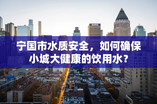 宁国市水质安全，如何确保小城大健康的饮用水？