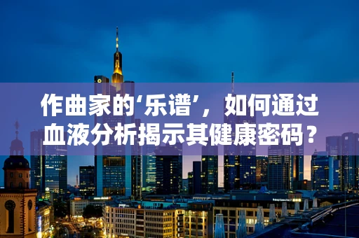 作曲家的‘乐谱’，如何通过血液分析揭示其健康密码？
