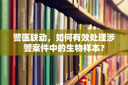 警医联动，如何有效处理涉警案件中的生物样本？