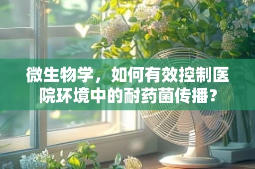 微生物学，如何有效控制医院环境中的耐药菌传播？