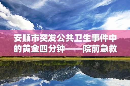 安顺市突发公共卫生事件中的黄金四分钟——院前急救的挑战与应对