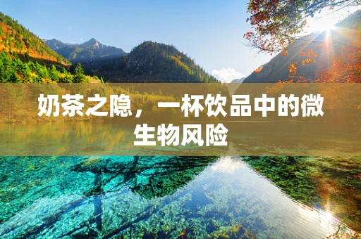 奶茶之隐，一杯饮品中的微生物风险