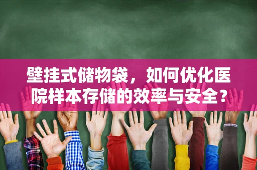 壁挂式储物袋，如何优化医院样本存储的效率与安全？