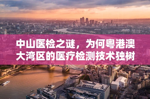 中山医检之谜，为何粤港澳大湾区的医疗检测技术独树一帜？