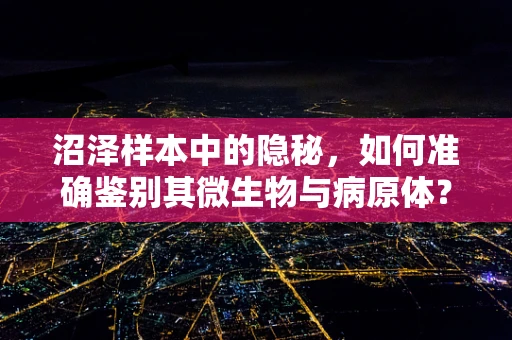 沼泽样本中的隐秘，如何准确鉴别其微生物与病原体？