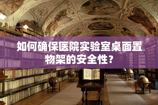如何确保医院实验室桌面置物架的安全性？