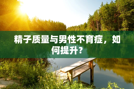 精子质量与男性不育症，如何提升？