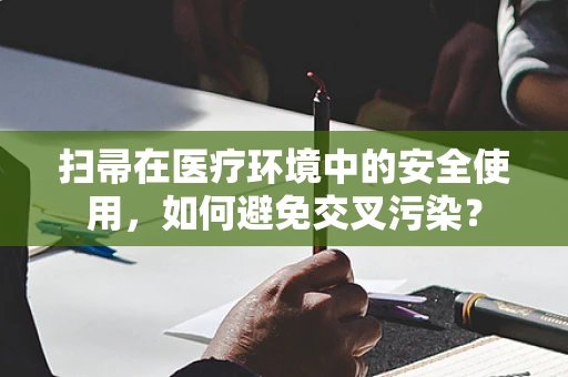 扫帚在医疗环境中的安全使用，如何避免交叉污染？