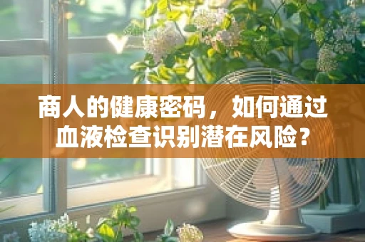 商人的健康密码，如何通过血液检查识别潜在风险？