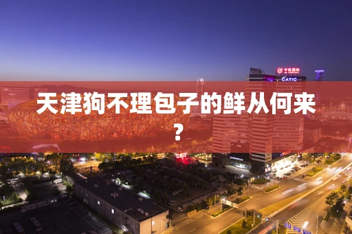 天津狗不理包子的鲜从何来？
