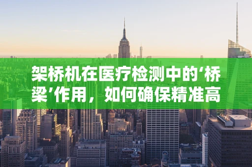架桥机在医疗检测中的‘桥梁’作用，如何确保精准高效？