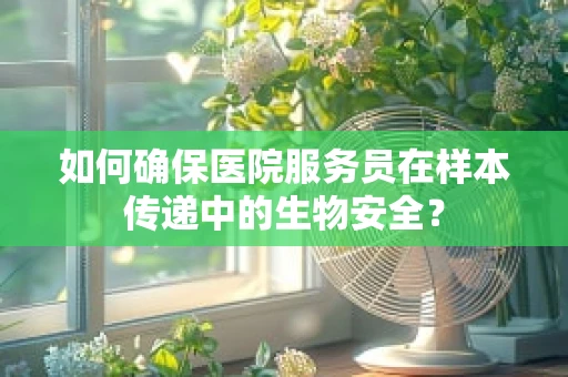 如何确保医院服务员在样本传递中的生物安全？