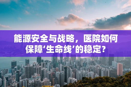能源安全与战略，医院如何保障‘生命线’的稳定？