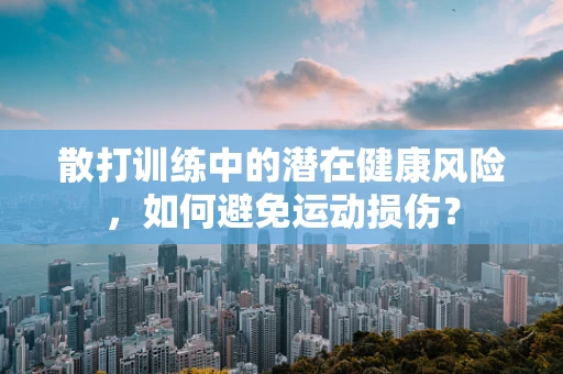 散打训练中的潜在健康风险，如何避免运动损伤？