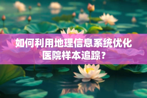 如何利用地理信息系统优化医院样本追踪？