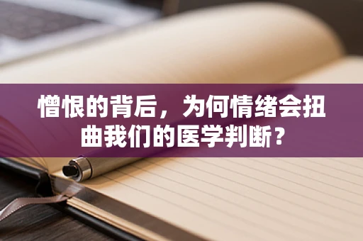 憎恨的背后，为何情绪会扭曲我们的医学判断？
