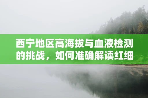西宁地区高海拔与血液检测的挑战，如何准确解读红细胞计数？
