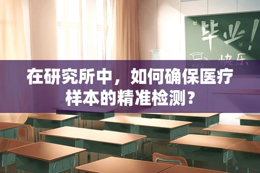 在研究所中，如何确保医疗样本的精准检测？