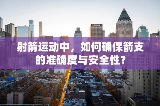 射箭运动中，如何确保箭支的准确度与安全性？