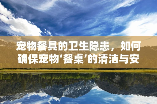 宠物餐具的卫生隐患，如何确保宠物‘餐桌’的清洁与安全？