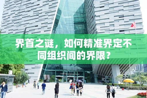 界首之谜，如何精准界定不同组织间的界限？