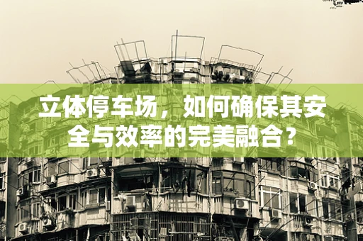 立体停车场，如何确保其安全与效率的完美融合？