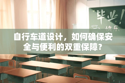 自行车道设计，如何确保安全与便利的双重保障？