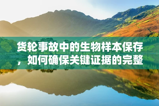 货轮事故中的生物样本保存，如何确保关键证据的完整性？