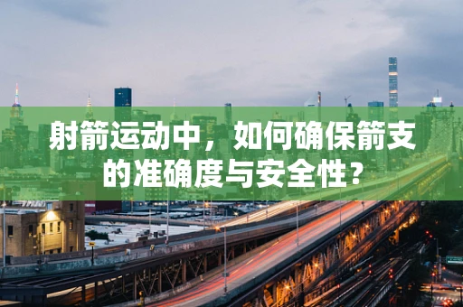 射箭运动中，如何确保箭支的准确度与安全性？