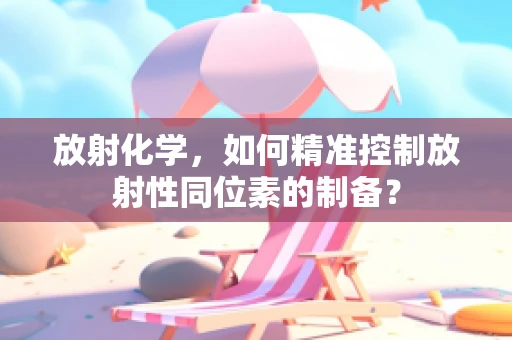 放射化学，如何精准控制放射性同位素的制备？