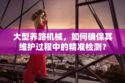 大型养路机械，如何确保其维护过程中的精准检测？
