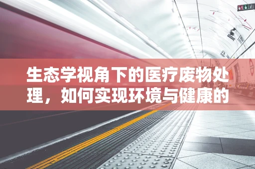 生态学视角下的医疗废物处理，如何实现环境与健康的双重保障？