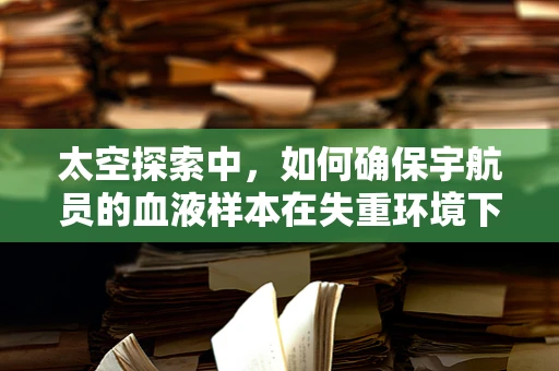 太空探索中，如何确保宇航员的血液样本在失重环境下保持稳定？