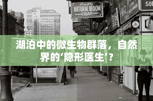 湖泊中的微生物群落，自然界的‘隐形医生’？