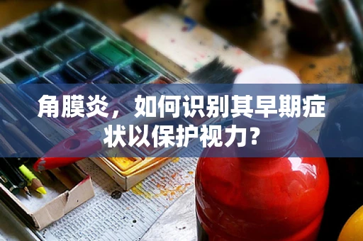 角膜炎，如何识别其早期症状以保护视力？