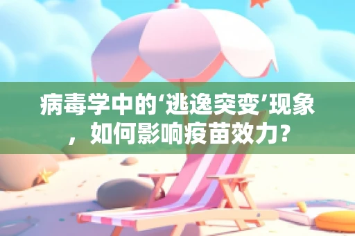 病毒学中的‘逃逸突变’现象，如何影响疫苗效力？