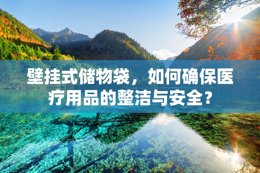 壁挂式储物袋，如何确保医疗用品的整洁与安全？