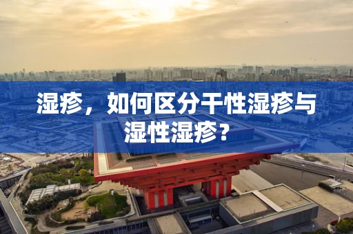 湿疹，如何区分干性湿疹与湿性湿疹？