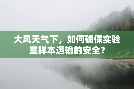大风天气下，如何确保实验室样本运输的安全？