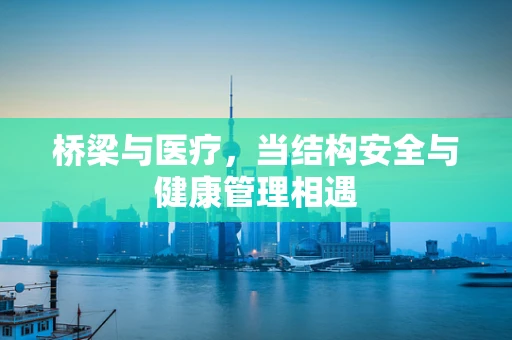 桥梁与医疗，当结构安全与健康管理相遇