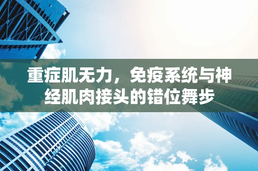 重症肌无力，免疫系统与神经肌肉接头的错位舞步