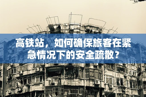 高铁站，如何确保旅客在紧急情况下的安全疏散？