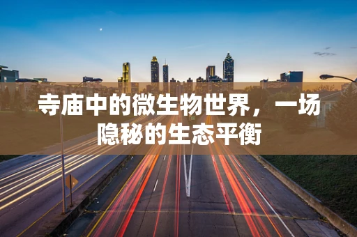 寺庙中的微生物世界，一场隐秘的生态平衡